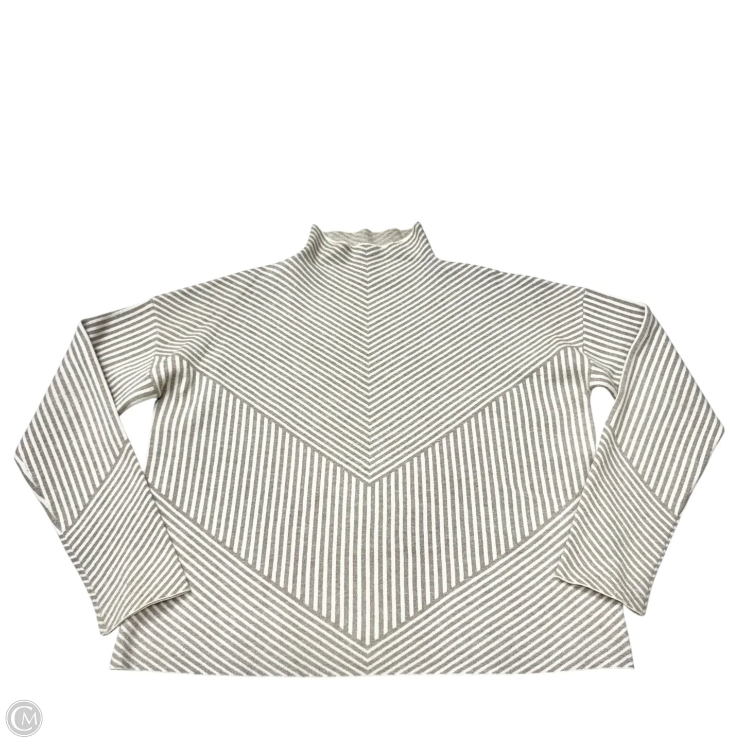 Sweater By Cynthia Rowley In Striped Pattern, Size: Xl