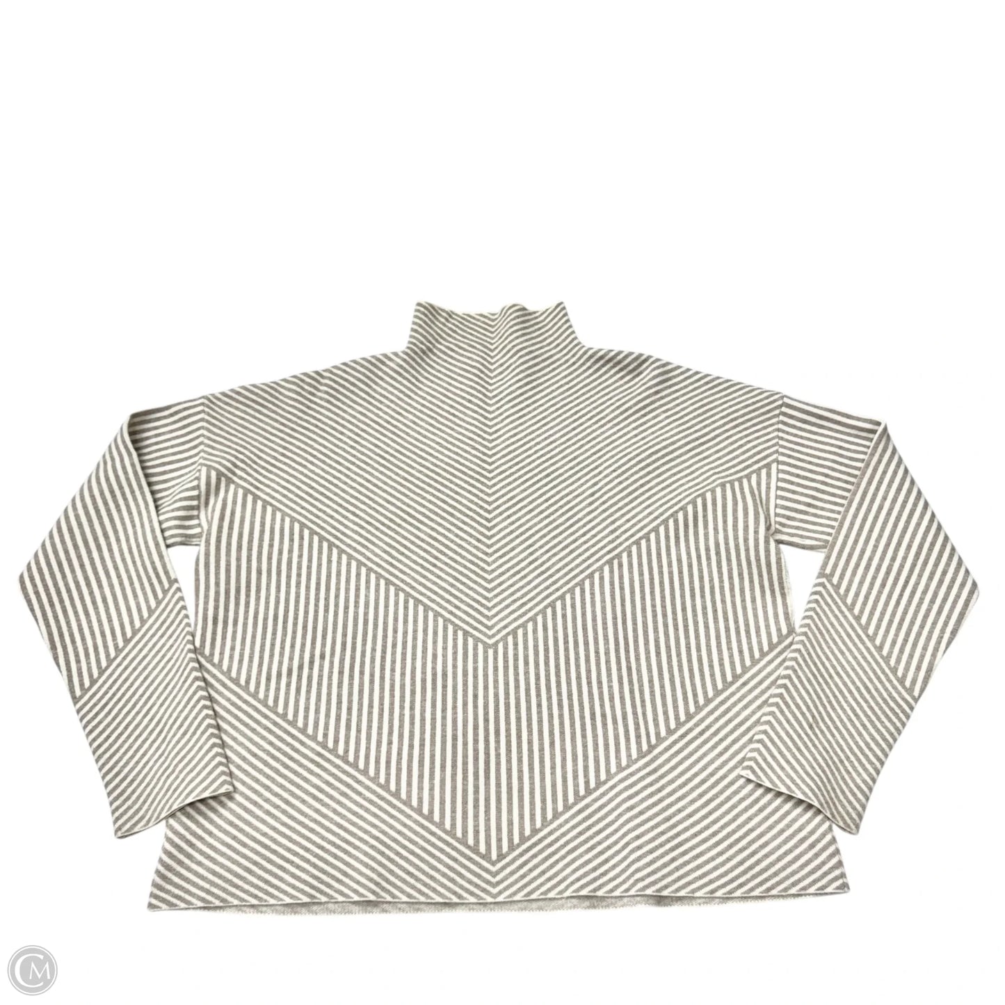 Sweater By Cynthia Rowley In Striped Pattern, Size: Xl