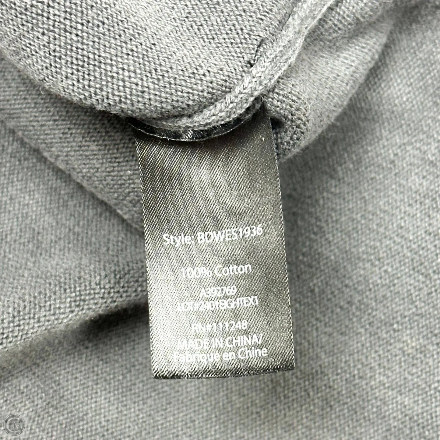 Top Long Sleeve By Barefoot Dreams In Grey, Size: L