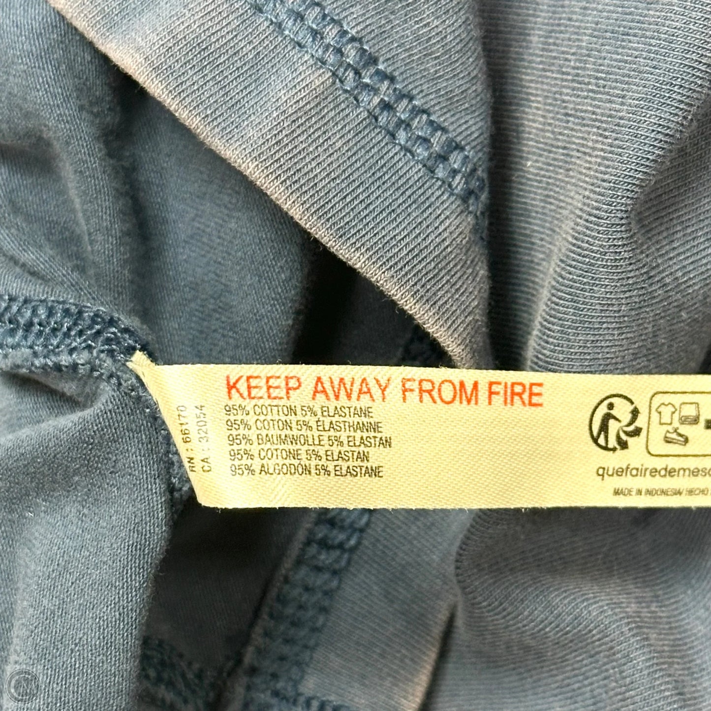 Sweatshirt Hoodie By Free People In Blue, Size: M