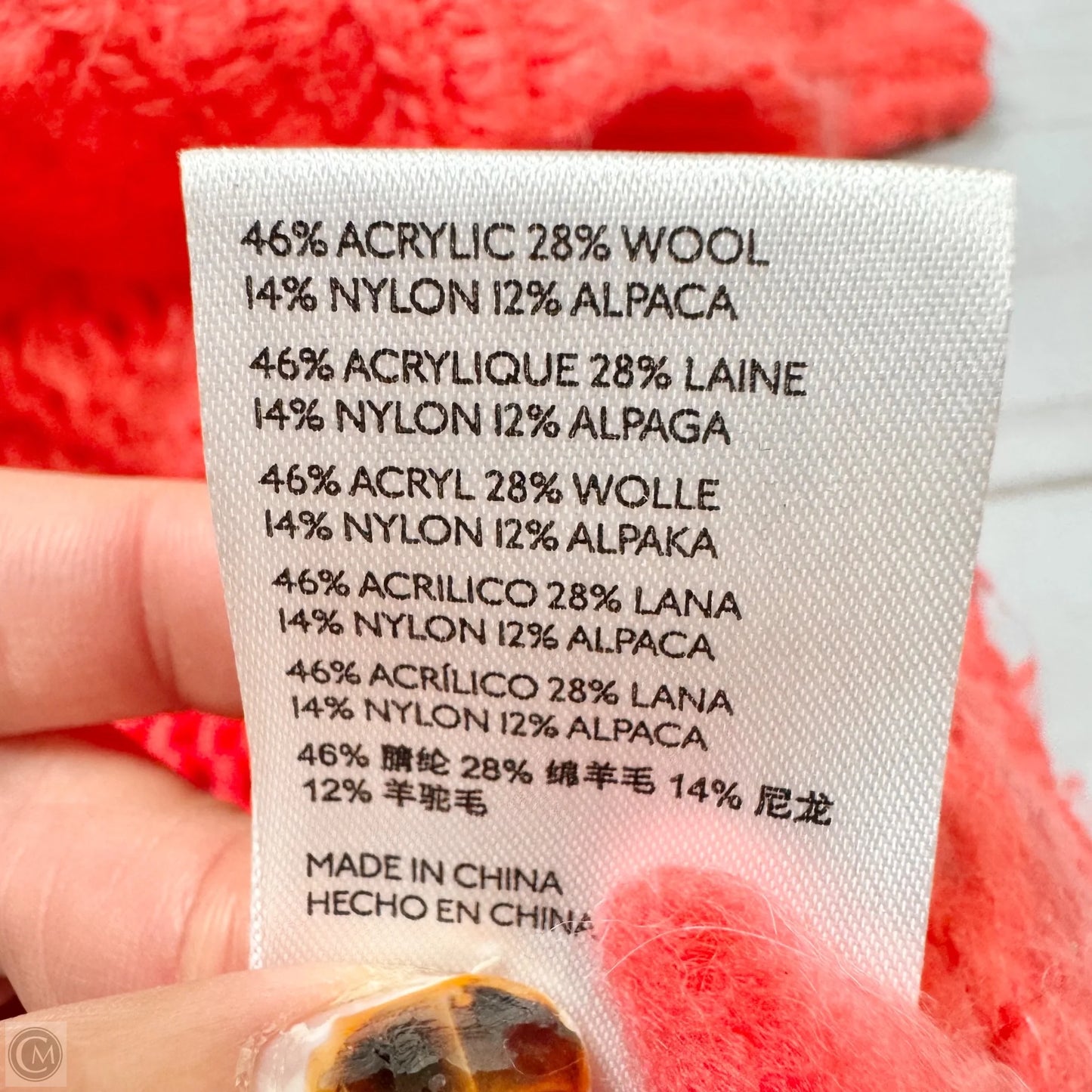 Sweater By Pilcro In Coral, Size: S