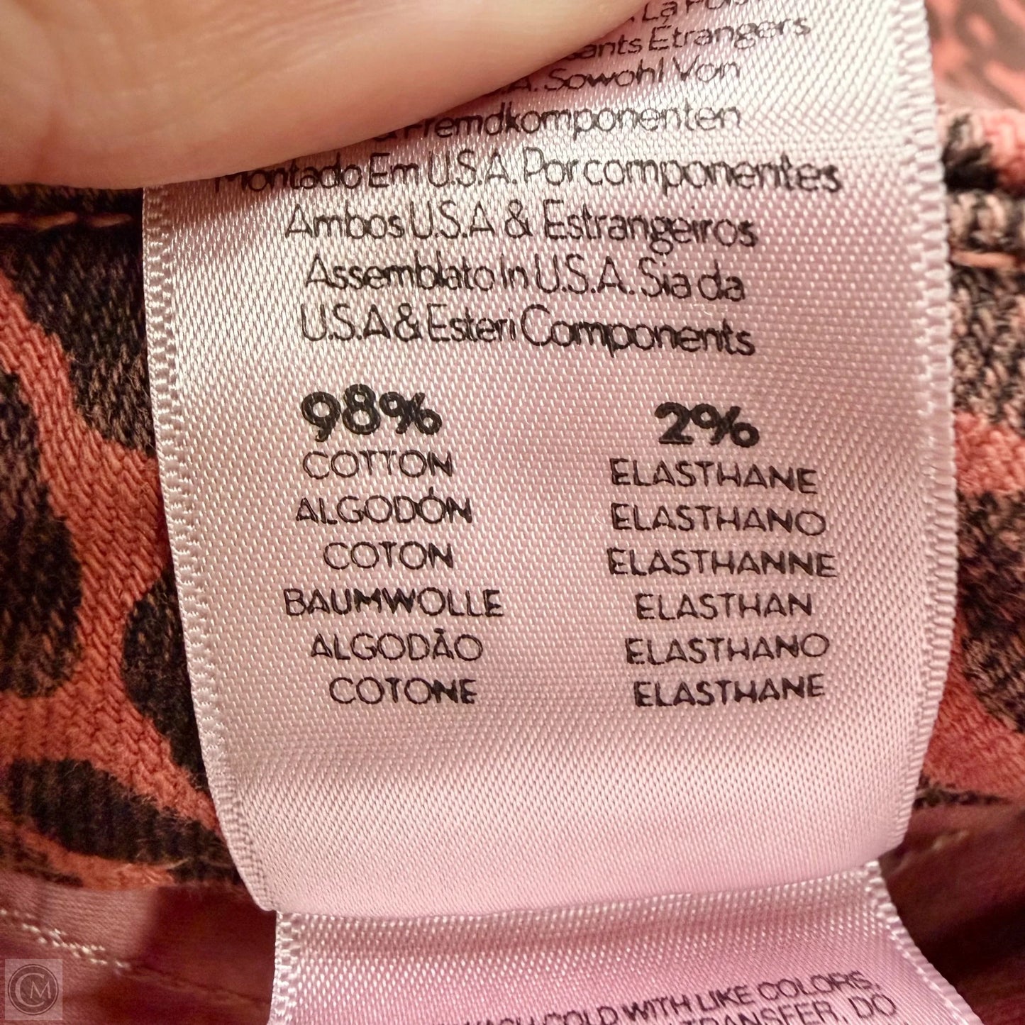 Jeans Skinny By Mother In Leopard Print, Size: 12