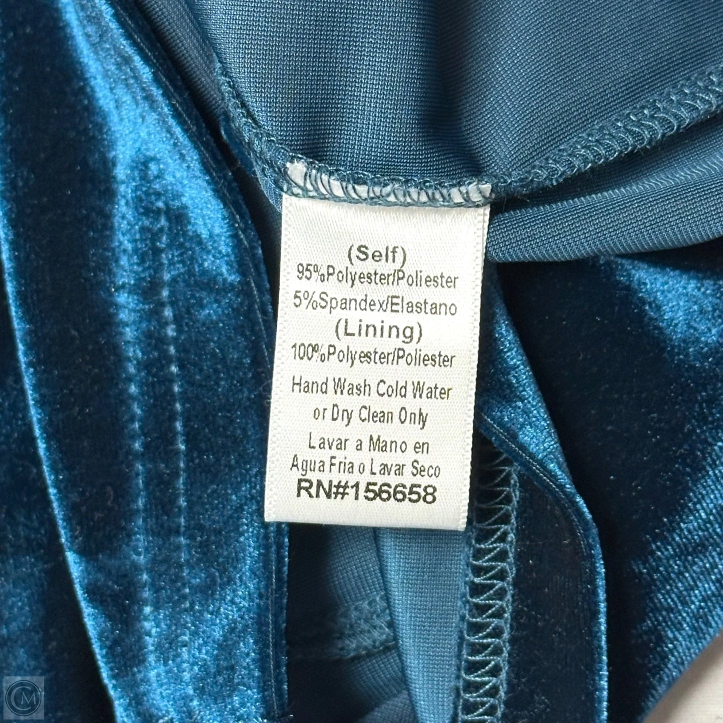 Jumpsuit By Symphony In Blue, Size: S