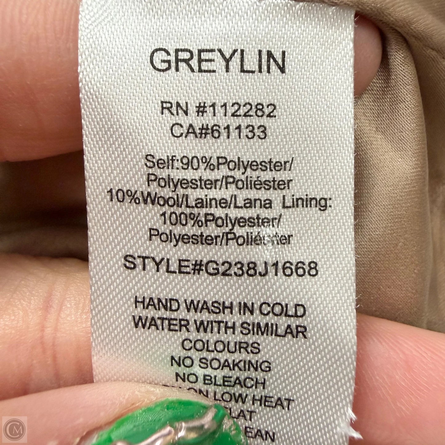 Jacket Shirt By Greylin In Plaid Pattern, Size: S