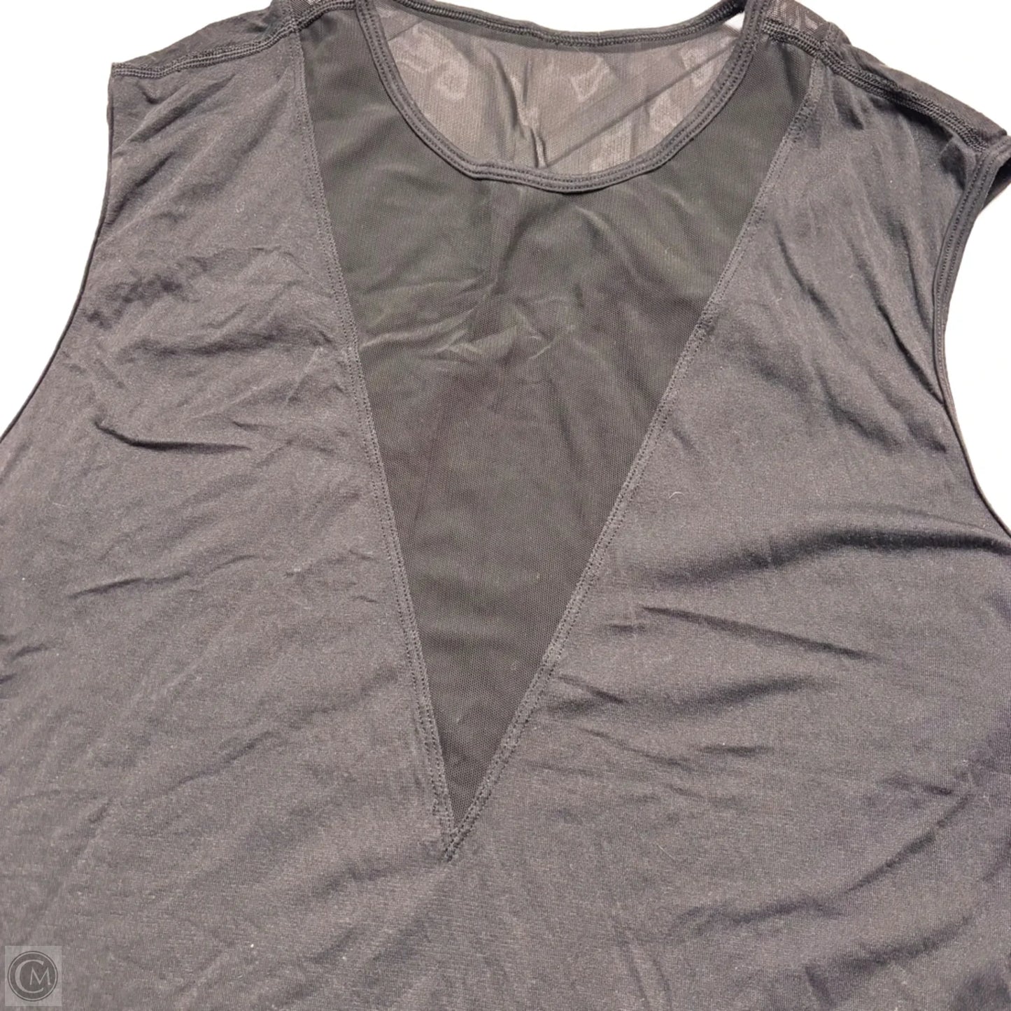 Athletic Tank Top By Lululemon In Black, Size: M