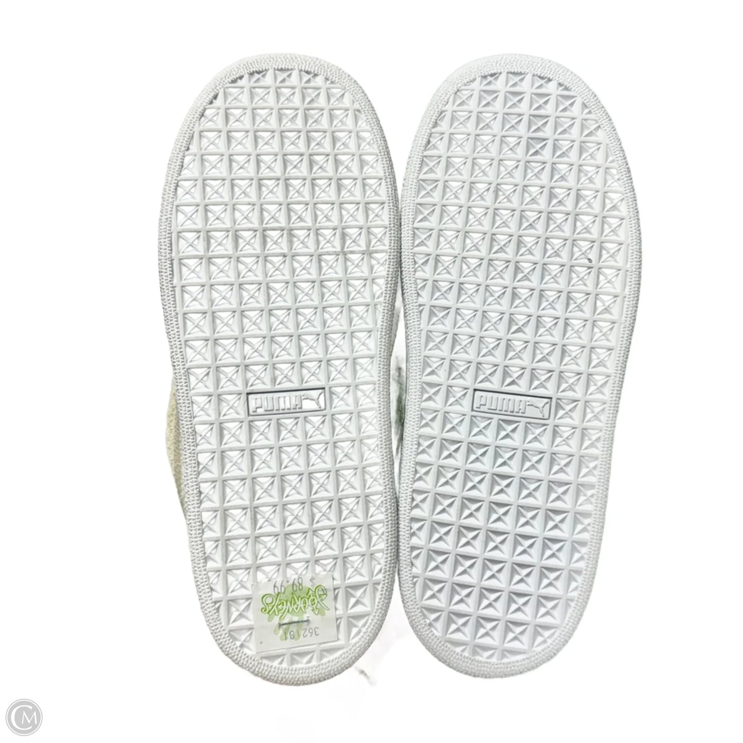 Shoes Sneakers By Puma In Cream, Size: 7.5