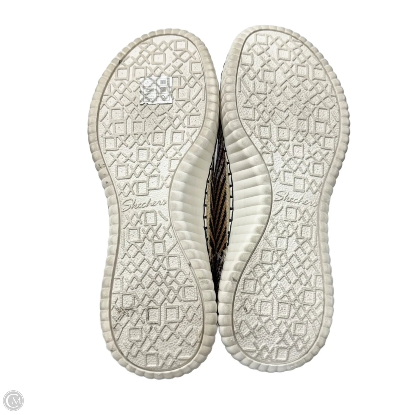 Shoes Sneakers By Skechers In Black & Brown, Size: 9