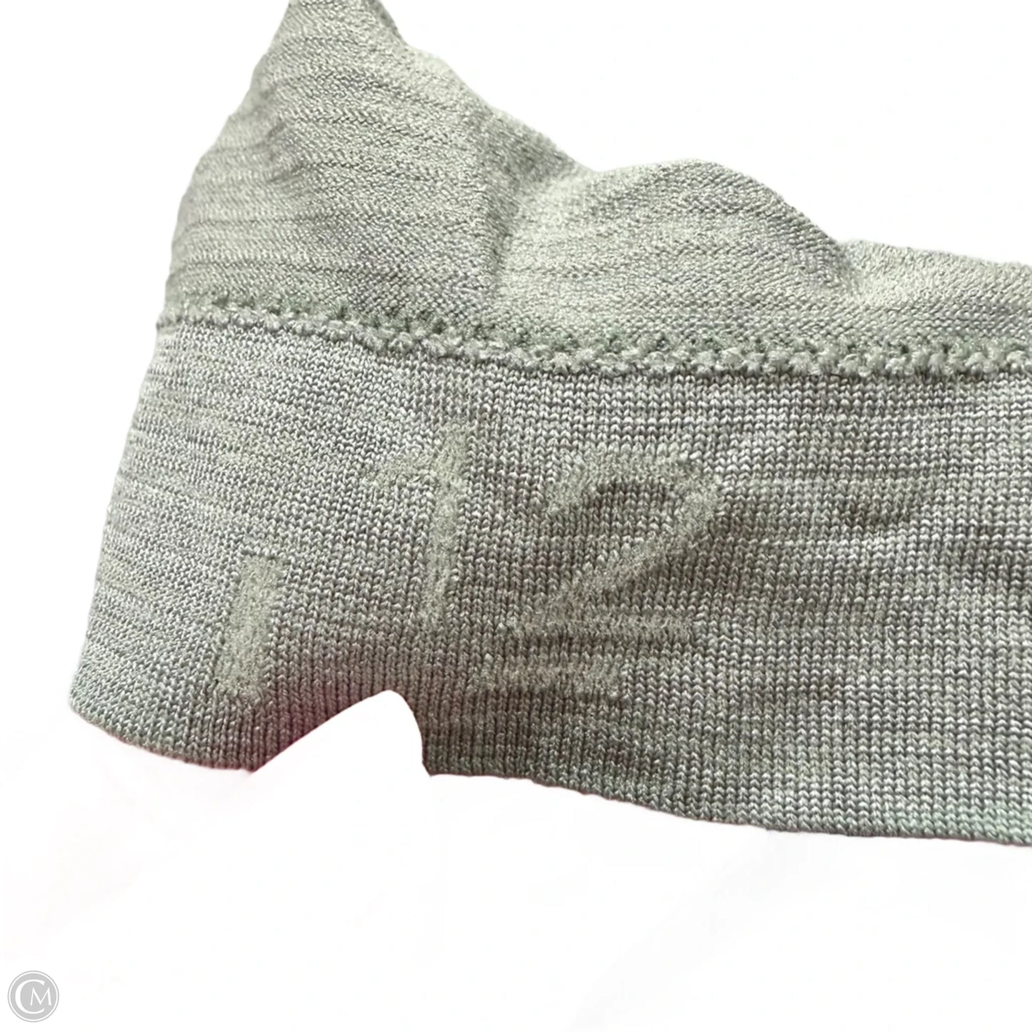 Athletic Top Long Sleeve Crewneck By Lululemon In Green, Size: L