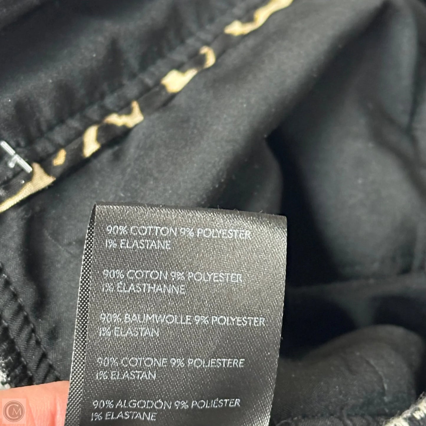 Pants Dress By Anthropologie In Black & White, Size: 12