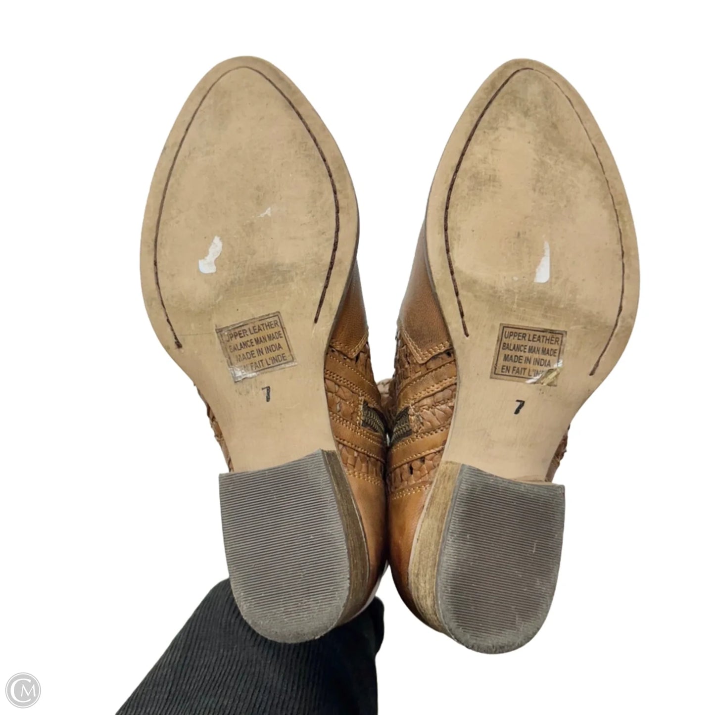 Boots Leather By Seychelles In Brown, Size: 7