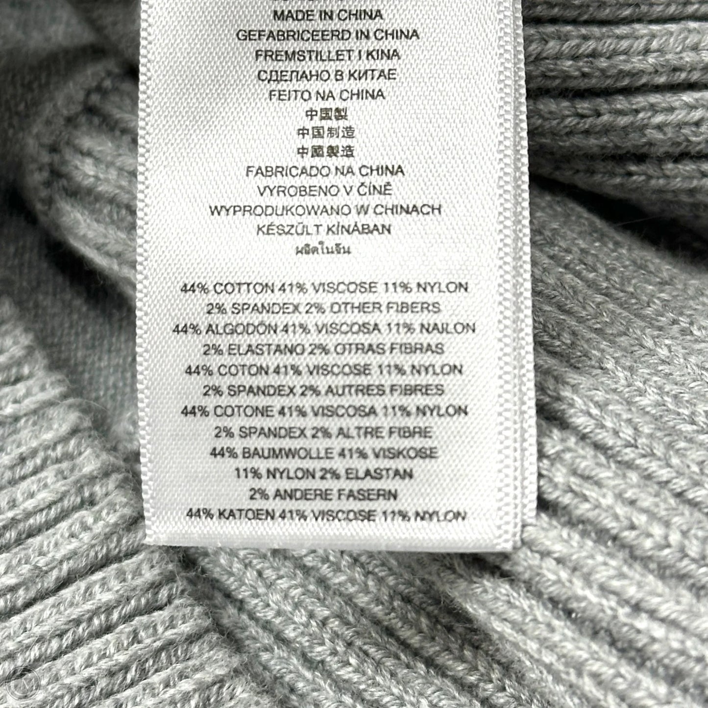 Dress Sweater By Michael By Michael Kors In Grey, Size: L