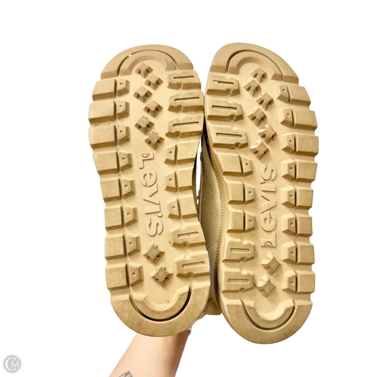 Boots Combat By Levis In Tan, Size: 9.5