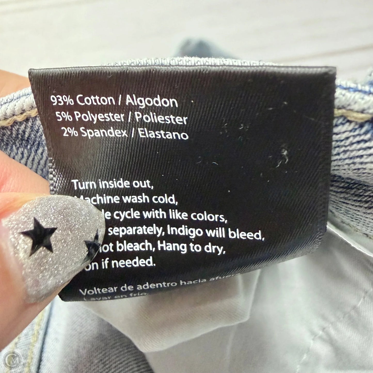 Jeans Boot Cut By Risen In Blue Denim, Size: 14