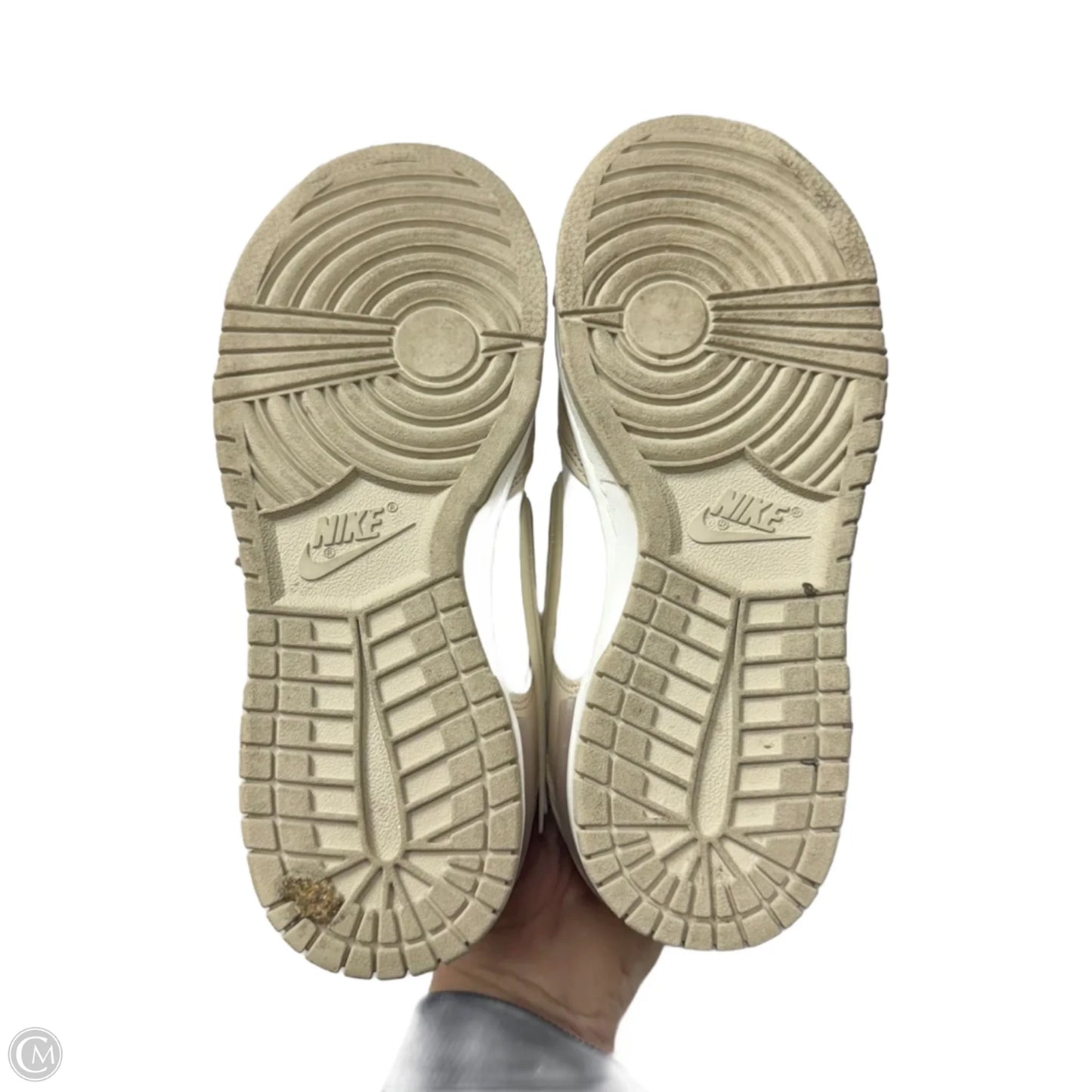 Shoes Sneakers By Nike In Brown & White, Size: 6