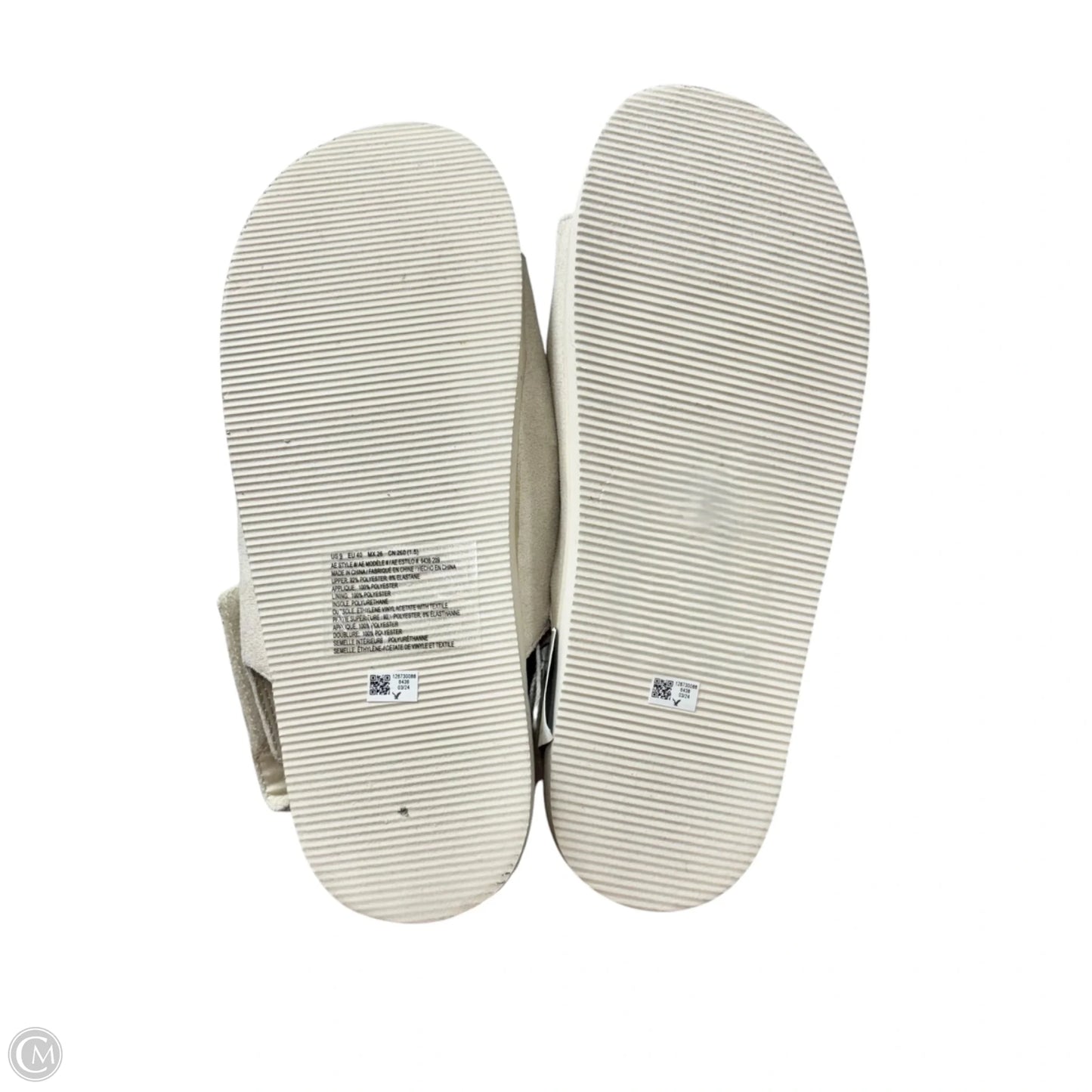 Sandals Flats By American Eagle In Cream, Size: 9