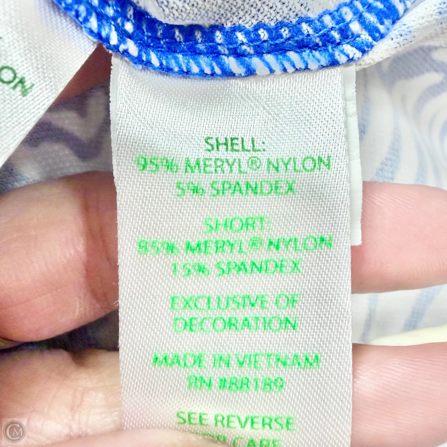 Dress Designer By Lilly Pulitzer In Blue & White, Size: S