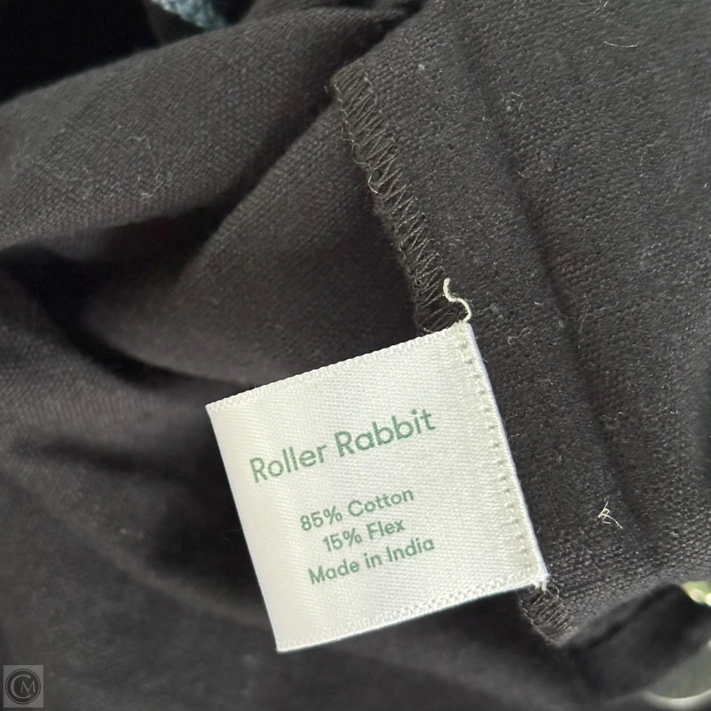 Top Long Sleeve By Roller Rabbit In Black, Size: Xs