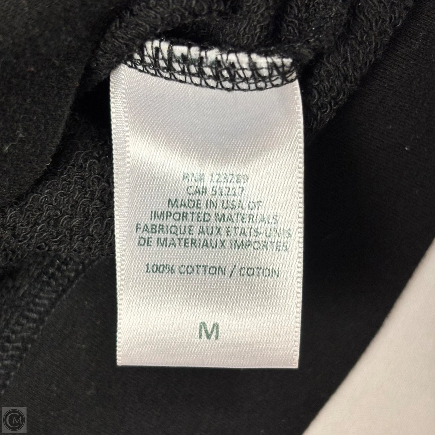 Sweatshirt Crewneck By Lauren Moshi In Black, Size: M