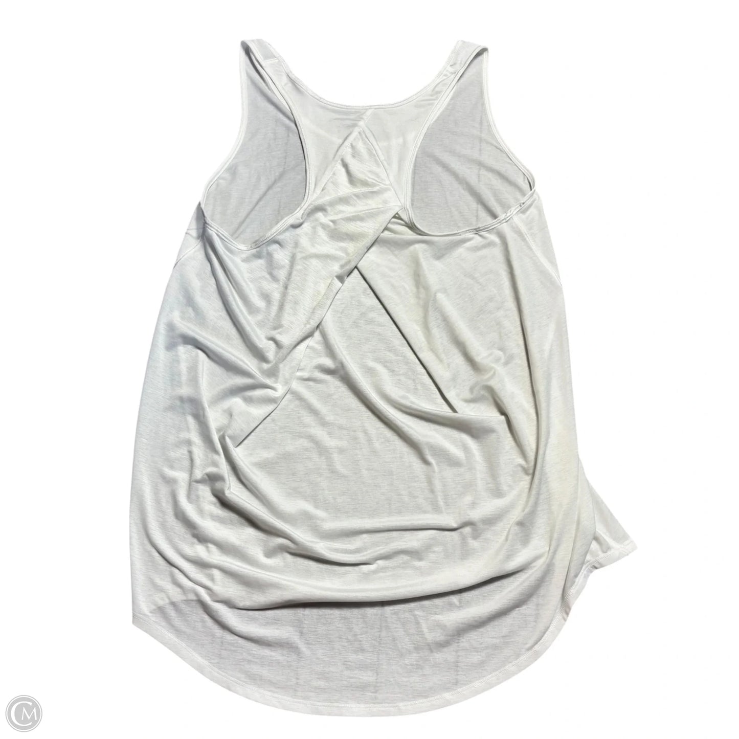 Athletic Tank Top By Lululemon In White, Size: M