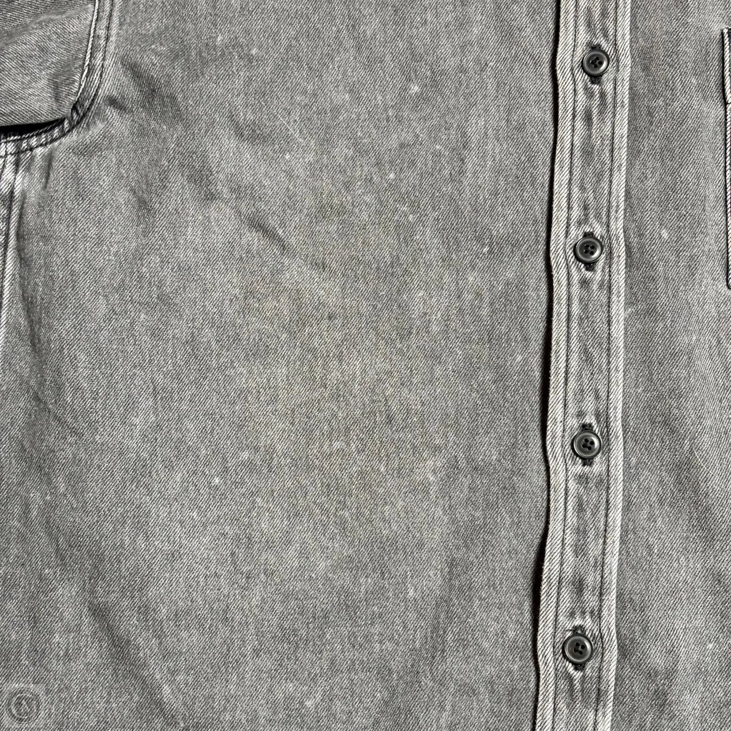 Jacket Denim By Aritzia In Grey Denim, Size: S