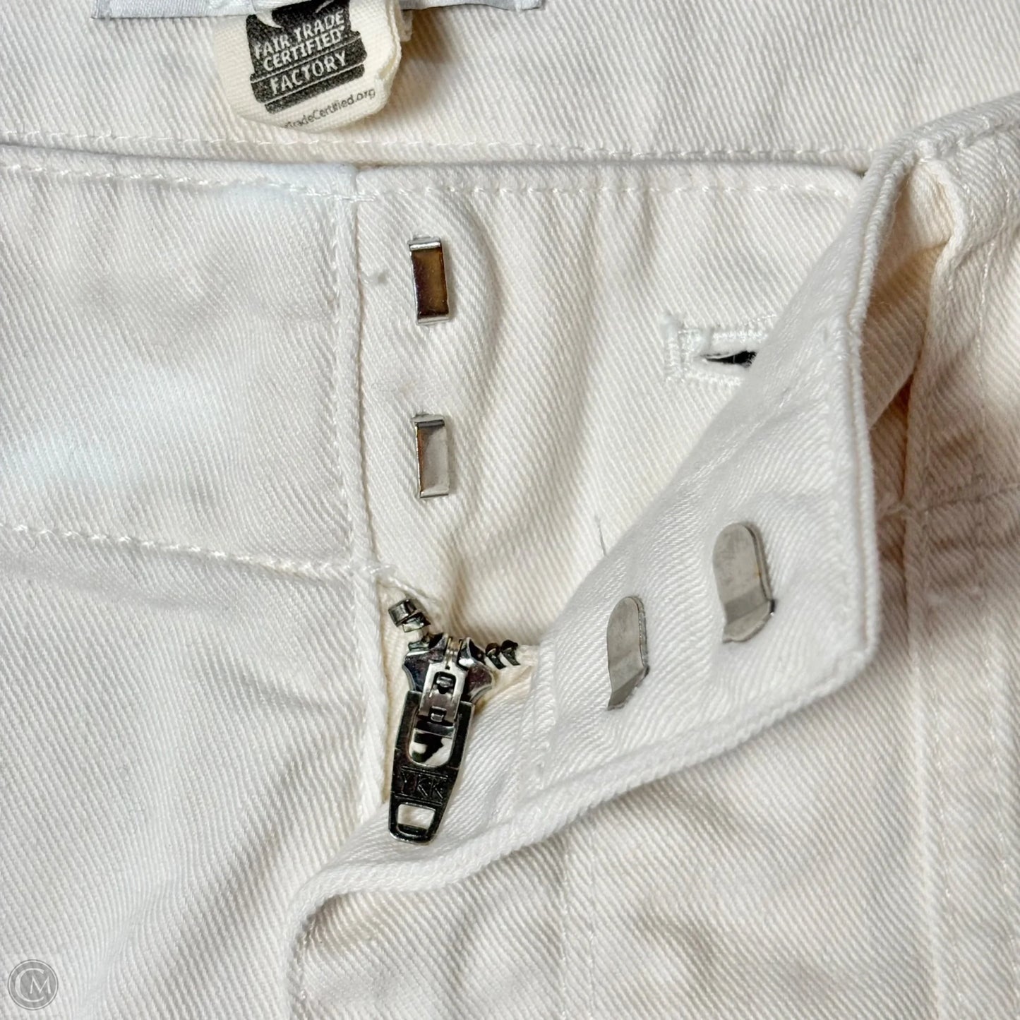 Pants Wide Leg By Madewell In White, Size: 8