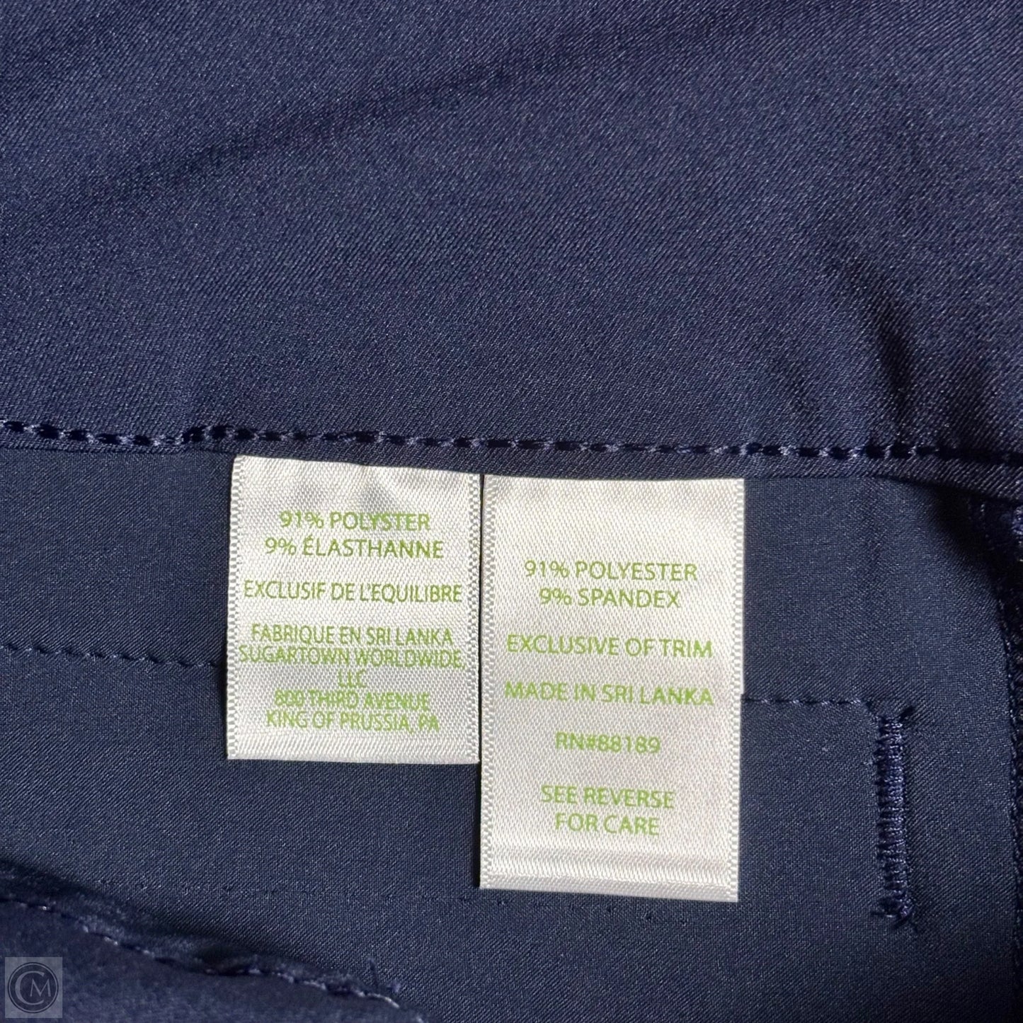 Pants Designer By Lilly Pulitzer In Navy, Size: 8