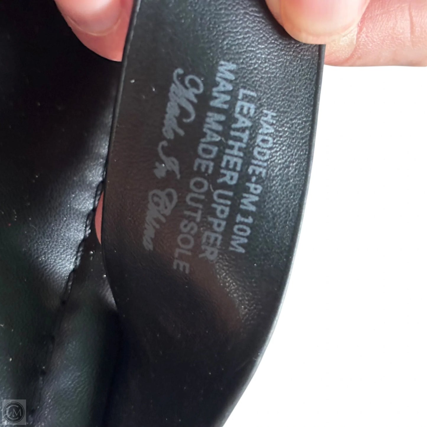 Sandals Flip Flops By Donald Pliner In Black, Size: 10