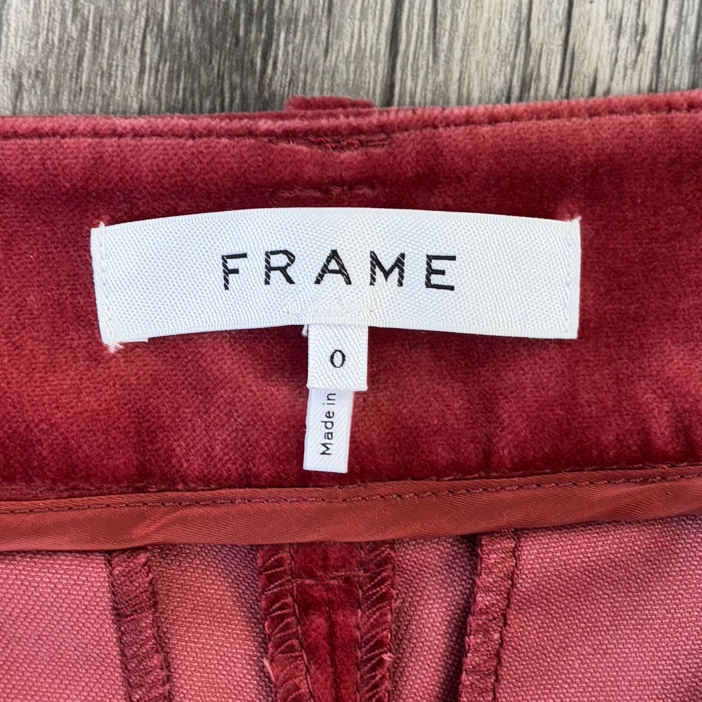 Pants Other By Frame In Mauve, Size: 0