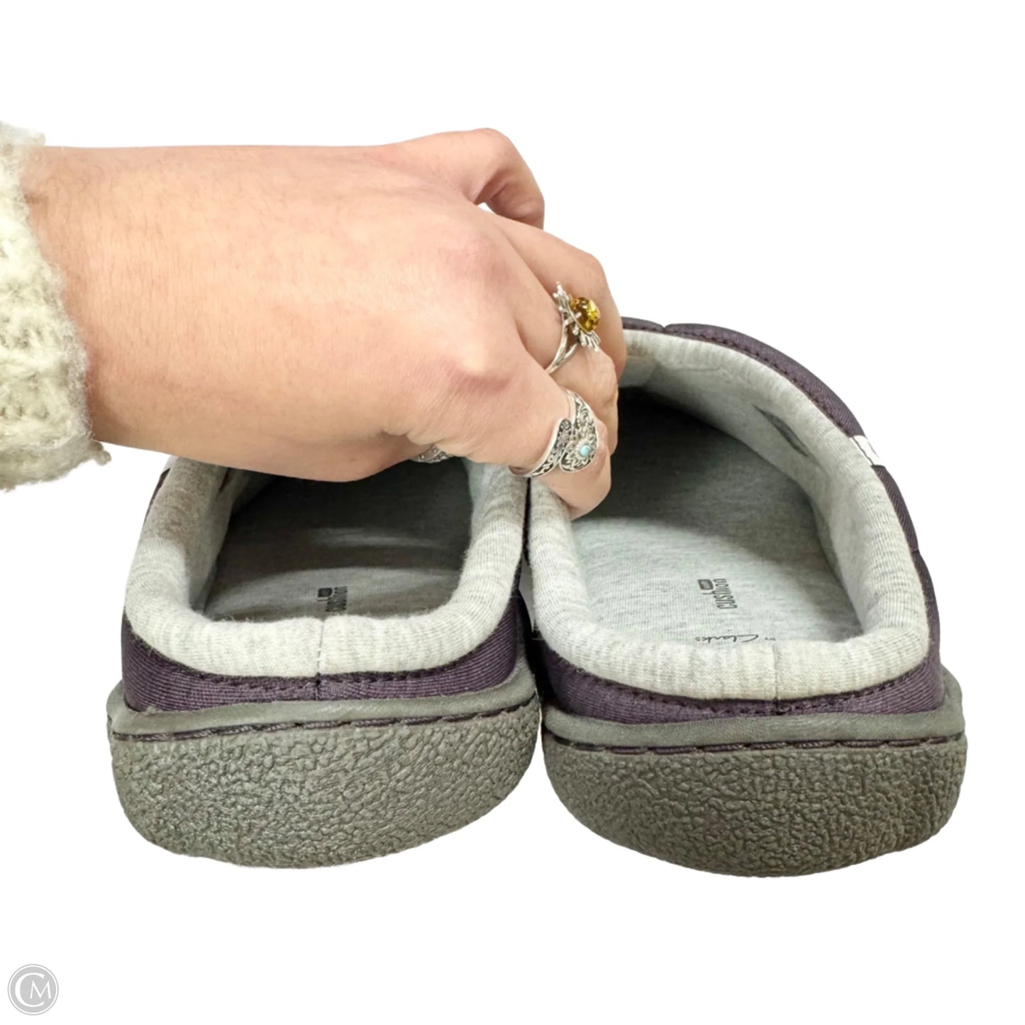Slippers By Clarks In Purple, Size: 7