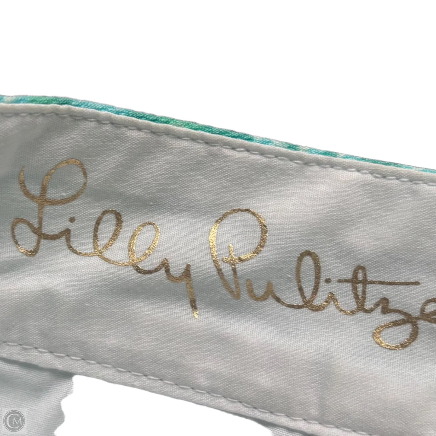 Shorts Designer By Lilly Pulitzer In Blue & Green, Size: 2