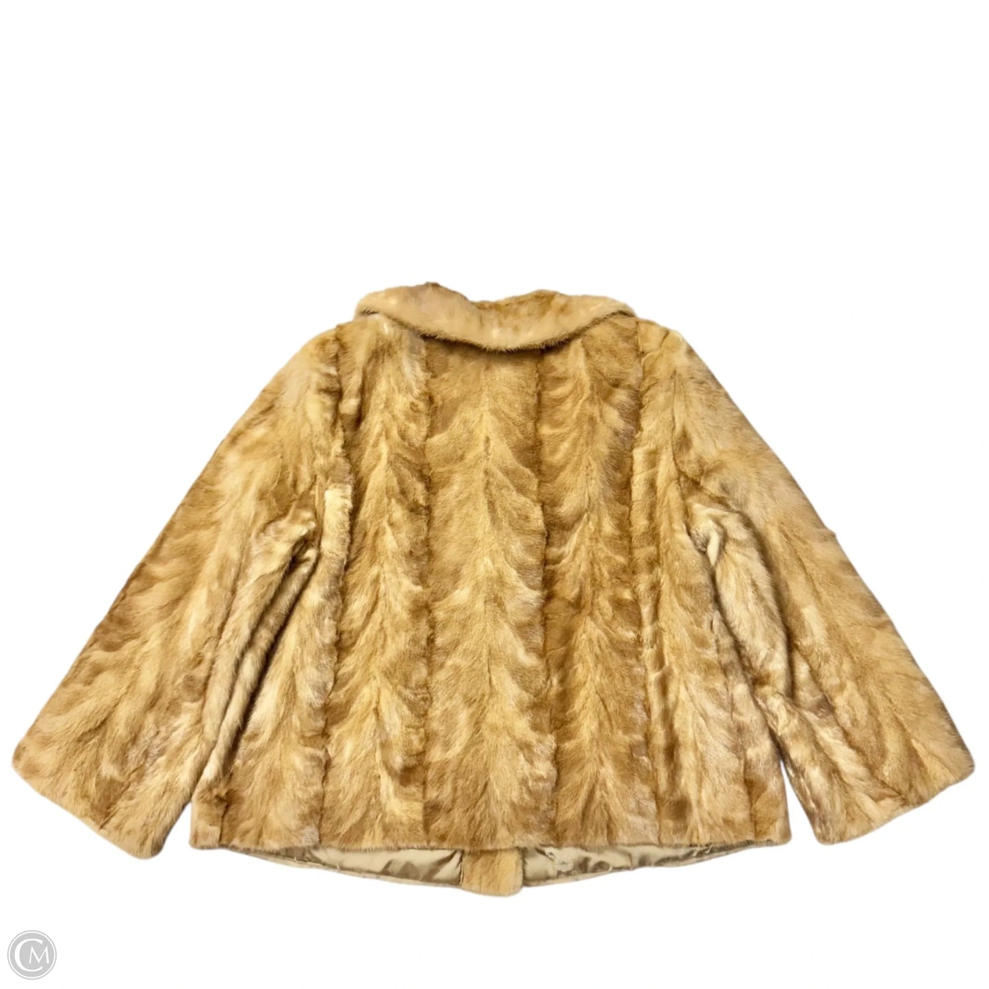 Coat Other By Furs by Gaylor In Tan, Size: M/L