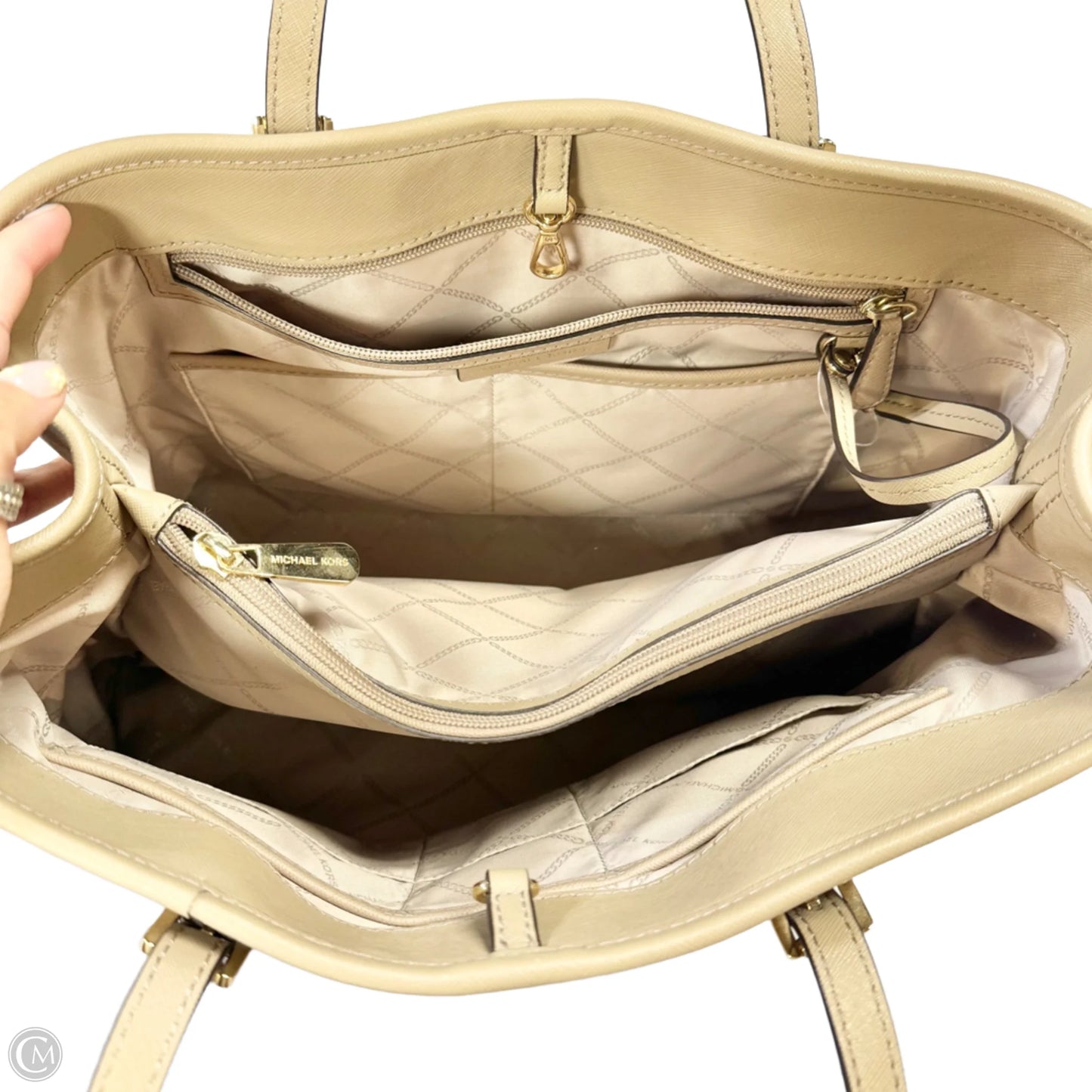 Handbag Designer By Michael Kors, Size: Large