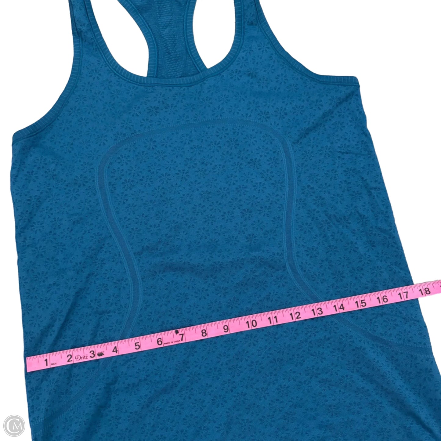 Athletic Tank Top By Lululemon In Blue, Size: M