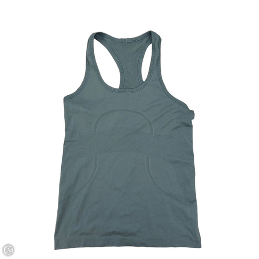 Athletic Tank Top By Lululemon In Green, Size: S
