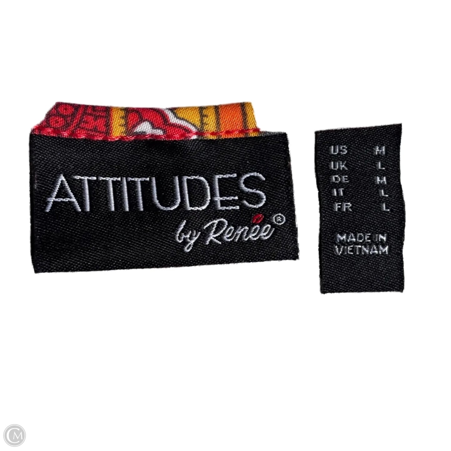 Dress Casual Maxi By Attitudes By Renee In Multi-colored, Size: M