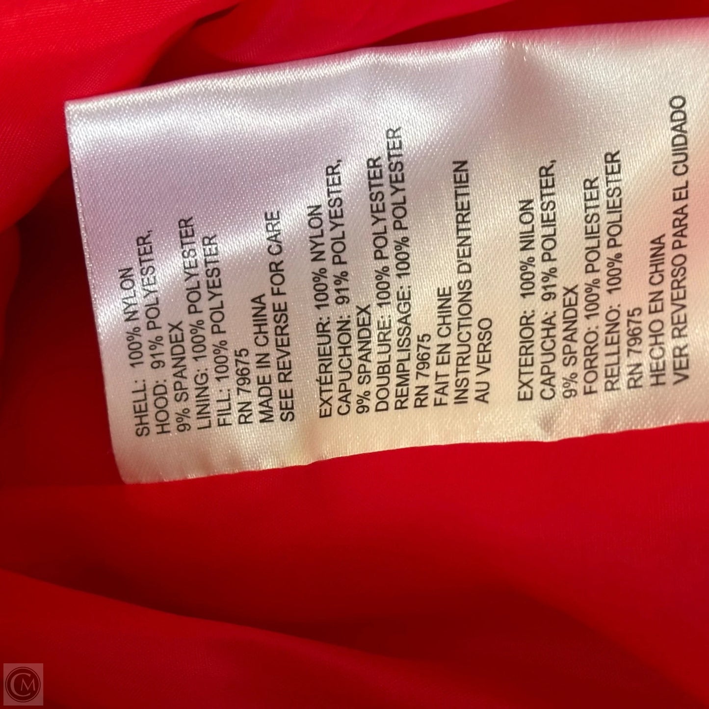 Vest Puffer & Quilted By Michael By Michael Kors In Red, Size: S