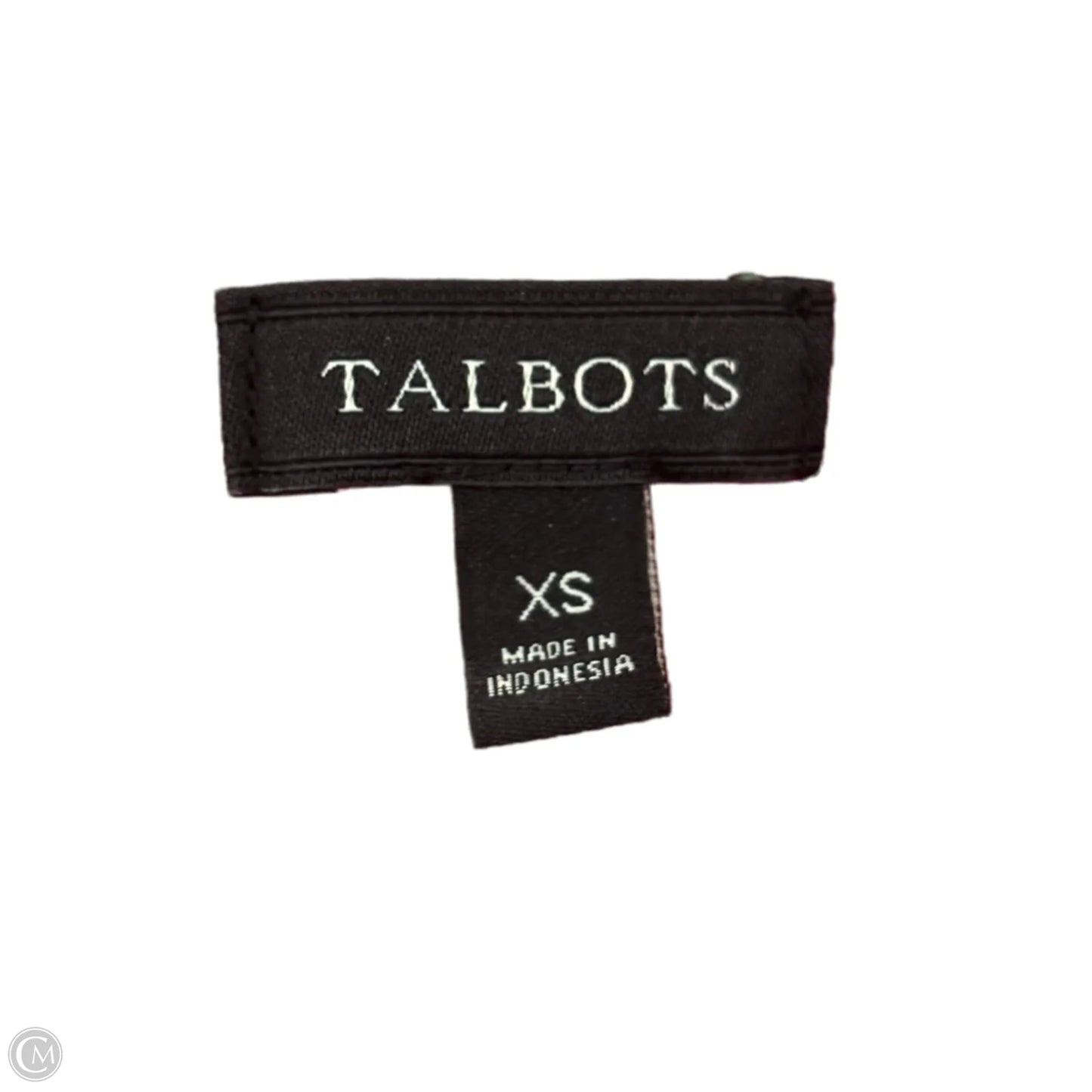 Dress Casual Midi By Talbots In Red, Size: Xs