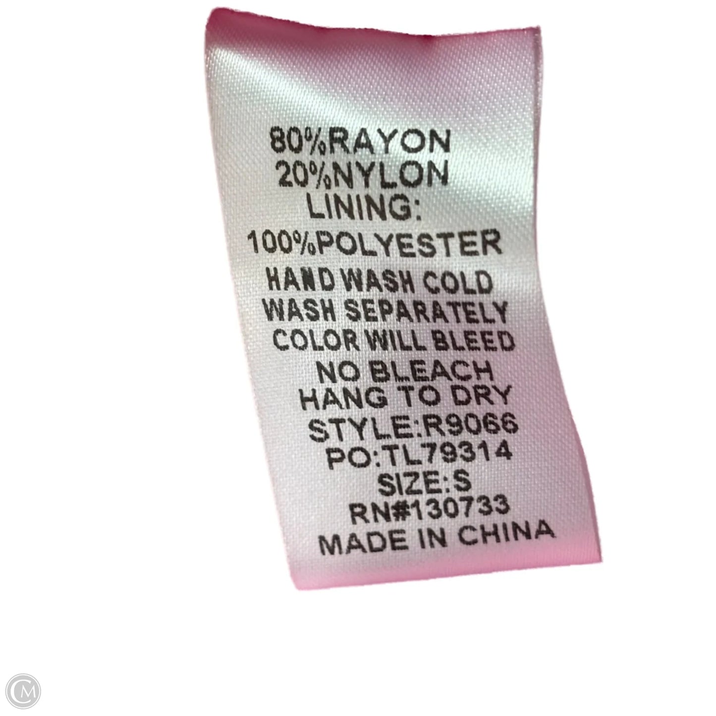 Dress Party Short By Libby Cat In Orange & Pink, Size: S