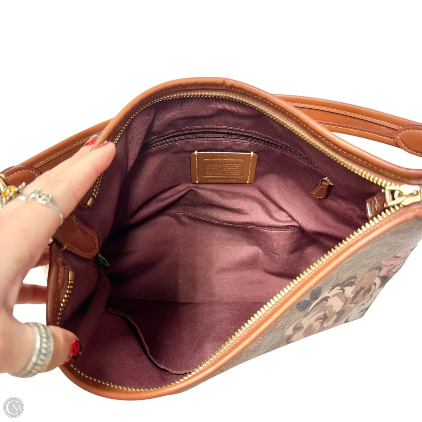 Handbag Designer By Coach, Size: Medium