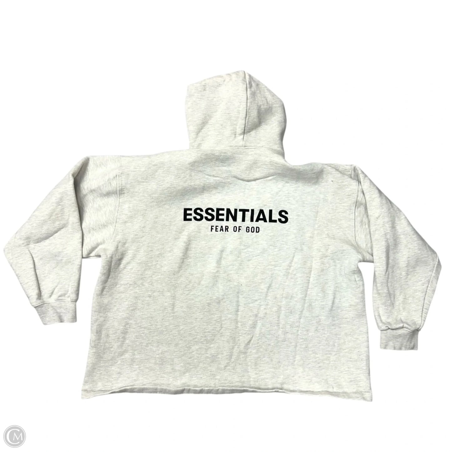 Sweatshirt Hoodie By Essentials Fear of God In Grey, Size: Xxl