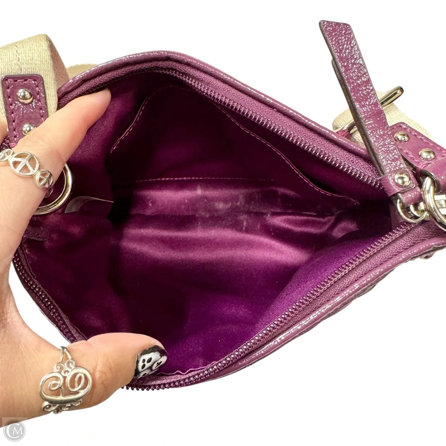 Crossbody Designer By Coach, Size: Small