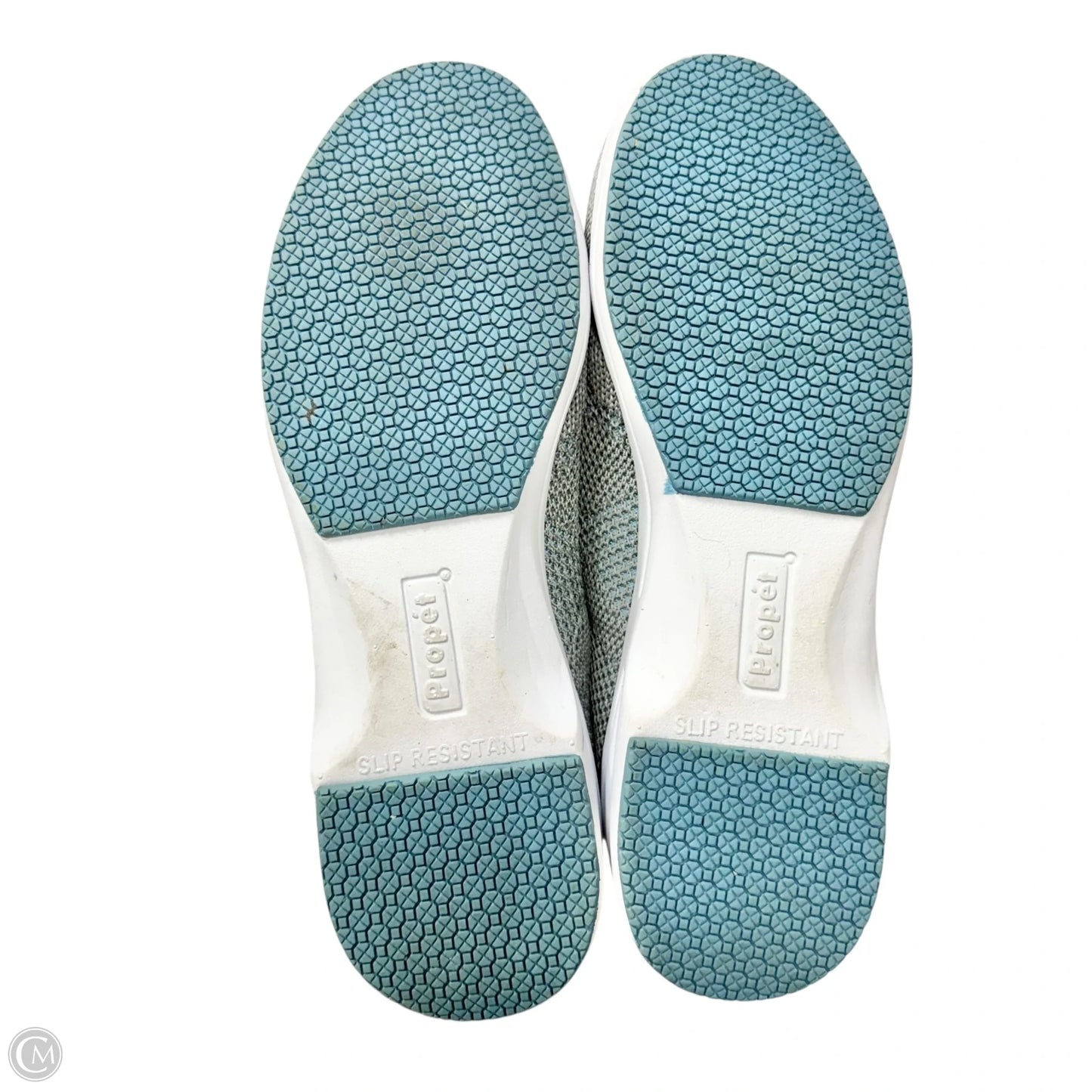 Shoes Athletic By Propét In Blue & Grey, Size: 8