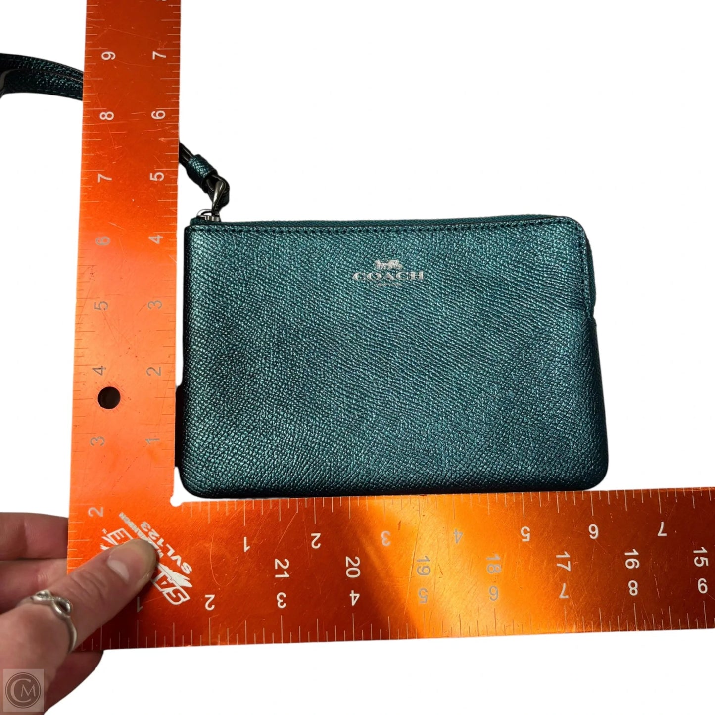 Wristlet Designer By Coach, Size: Small