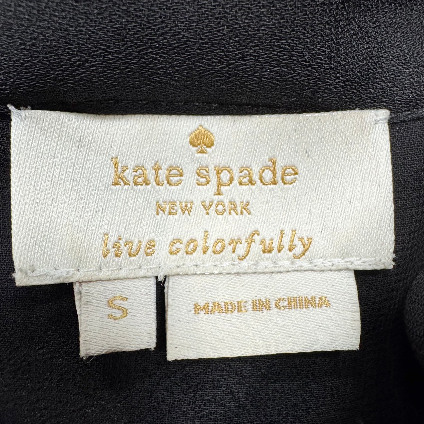 Top Sleeveless Designer By Kate Spade In Floral Print, Size: S