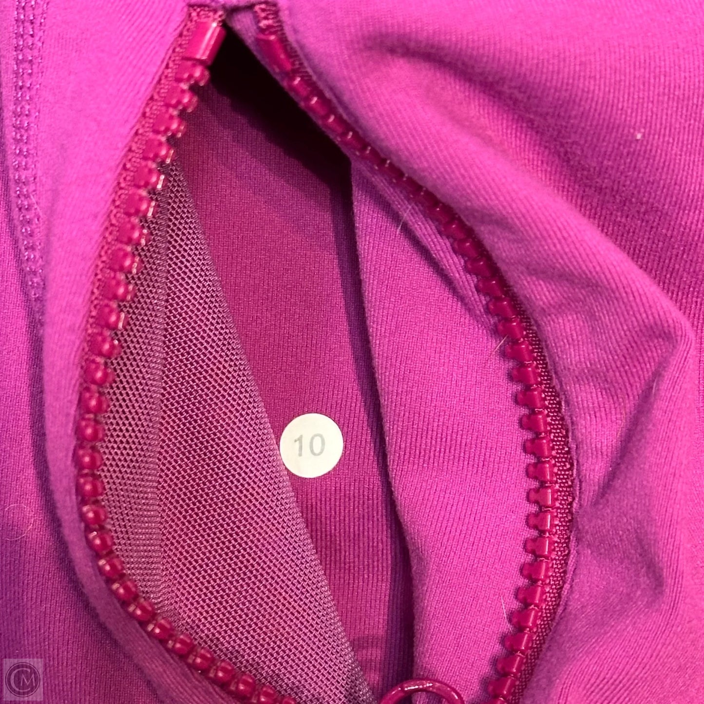 Athletic Jacket By Lululemon In Purple, Size: 10