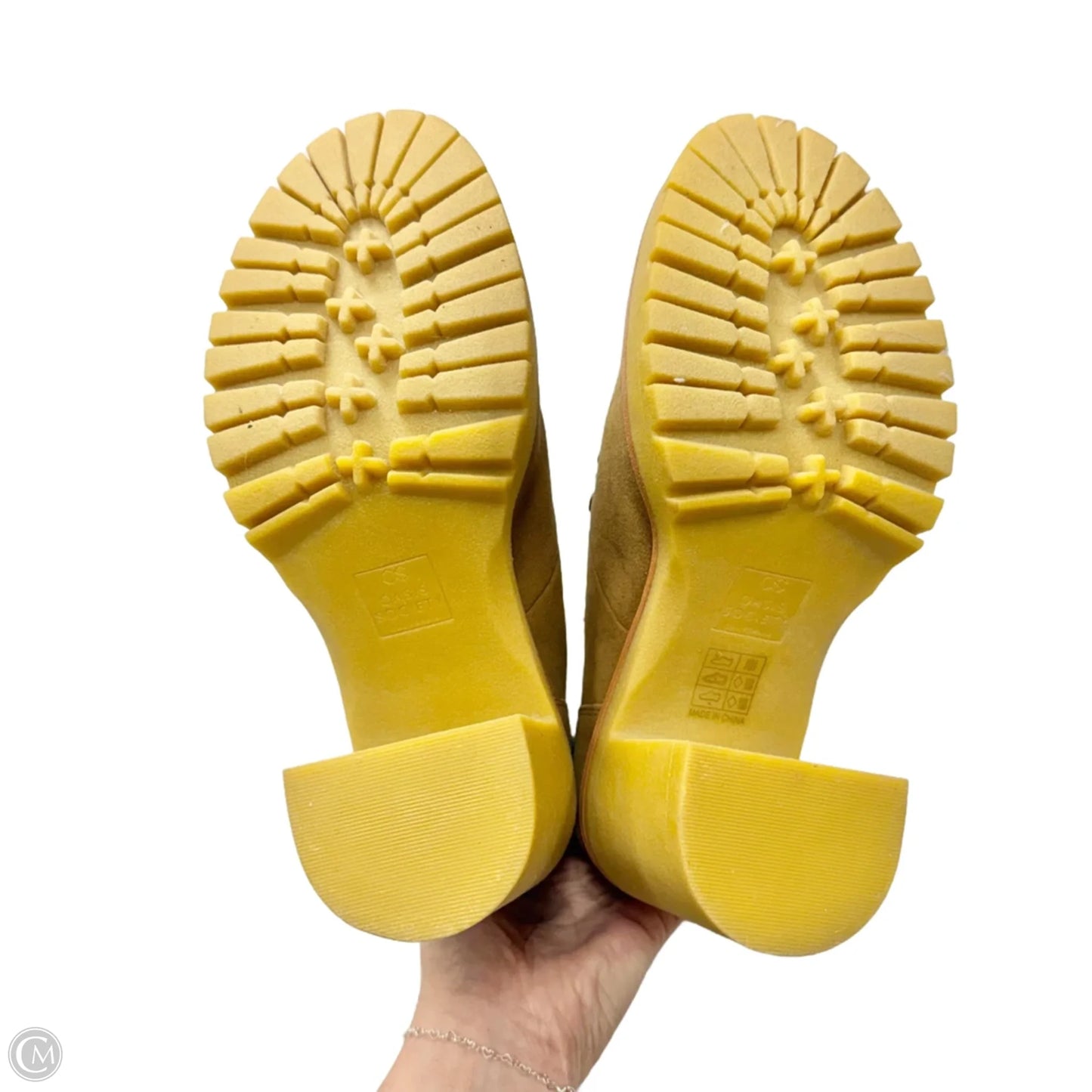 Boots Snow By Oasis Society In Brown & Cream, Size: 8