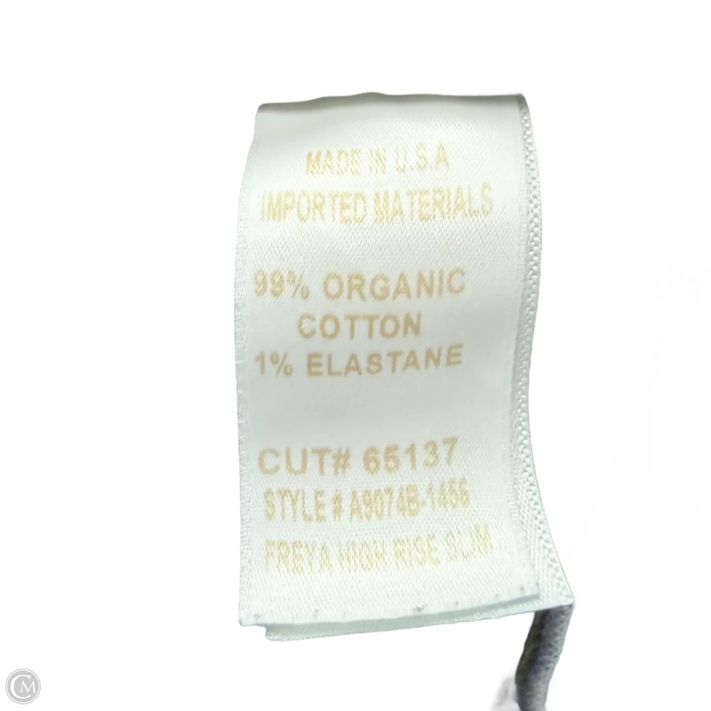 Jeans Straight By Agolde In Blue Denim, Size: 2