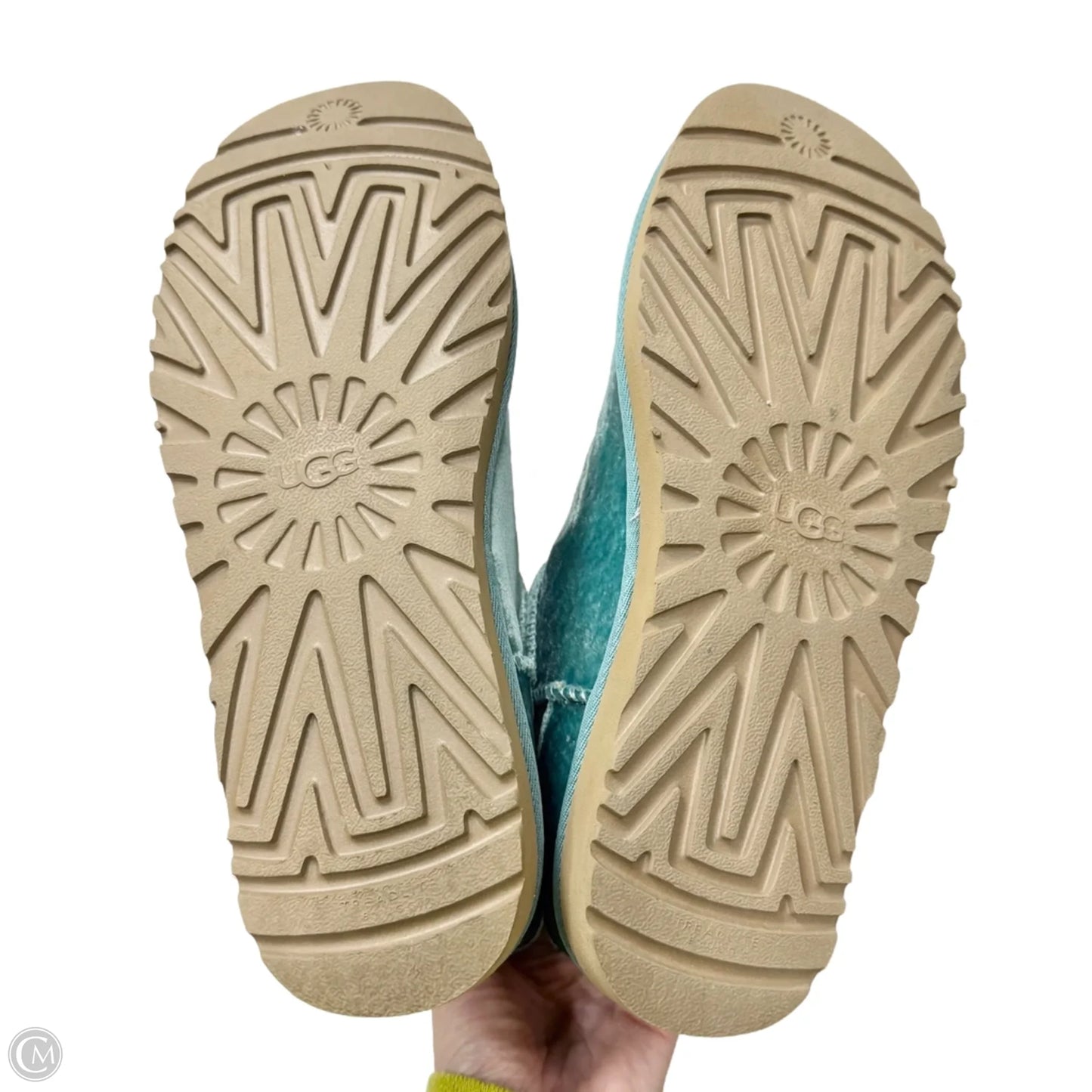 Boots Designer By Ugg In Blue, Size: 11