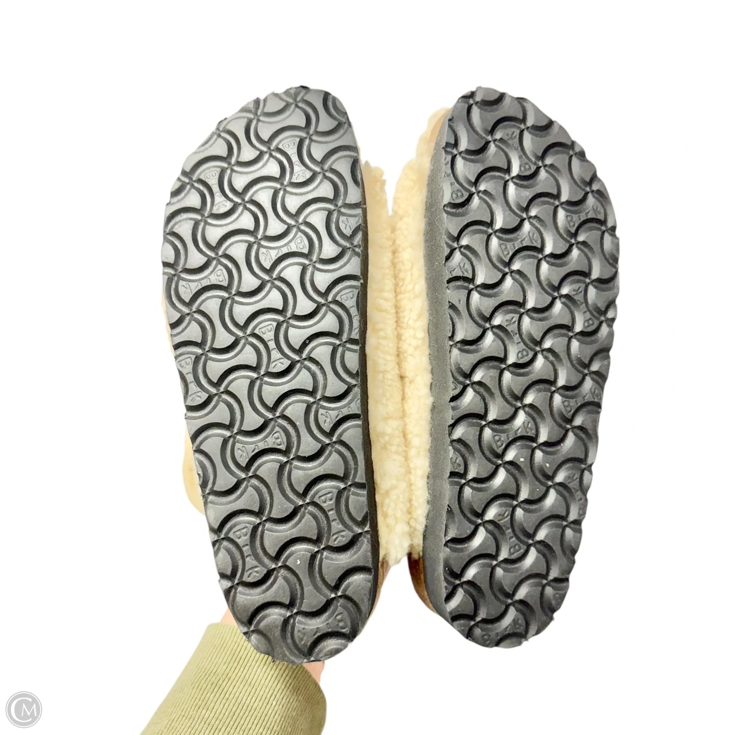 Sandals Flats By Papillio by Birkenstock In Cream, Size: 6.5