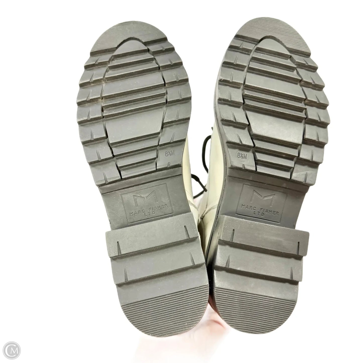 Boots Combat By Marc Fisher In White, Size: 8.5